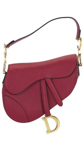 FWRD Renew Dior Saddle Bag in Red - FWRD Renew - Modalova