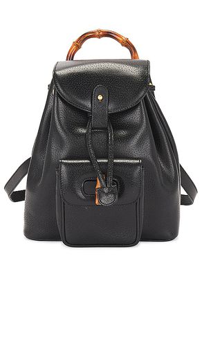 Gucci Bamboo Turnlock Leather Backpack in - FWRD Renew - Modalova