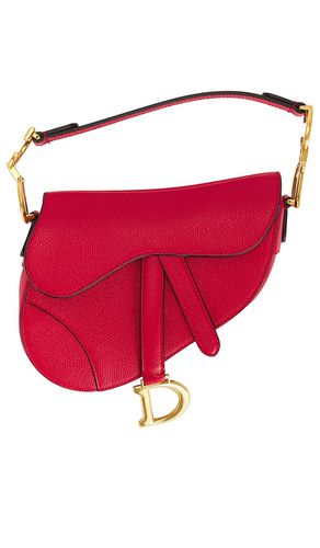 Dior Leather Saddle Bag in - FWRD Renew - Modalova