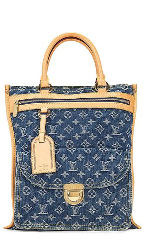 Louis Vuitton Monogram Denim Tote Bag in - FWRD Renew - Modalova