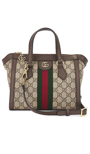 Gucci GG Supreme Ophidia Handbag in - FWRD Renew - Modalova