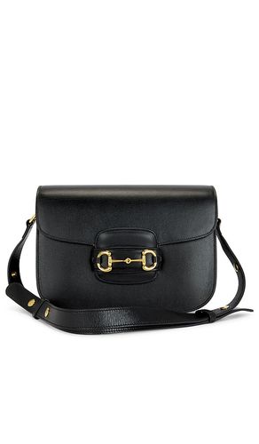 Gucci Leather Horsebit Shoulder Bag in - FWRD Renew - Modalova