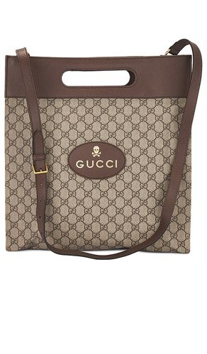 Gucci GG Supreme 2 Way Tote Bag in - FWRD Renew - Modalova