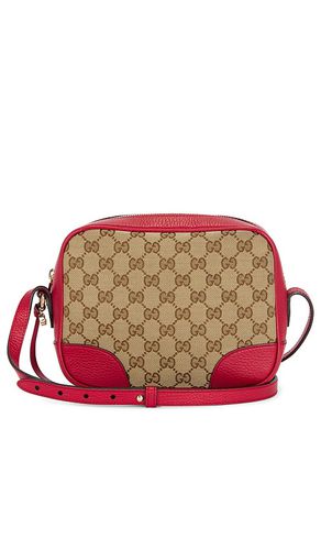 Gucci GG Canvas Leather Shoulder Bag in - FWRD Renew - Modalova