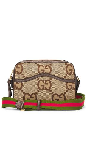 Gucci Jumbo GG Canvas Messenger Bag in - FWRD Renew - Modalova