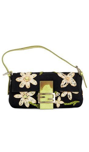 Fendi Floral Embroidered Mama Baguette Shoulder Bag in - FWRD Renew - Modalova