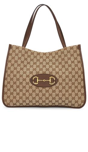 Gucci Horsebit Tote Bag in - FWRD Renew - Modalova