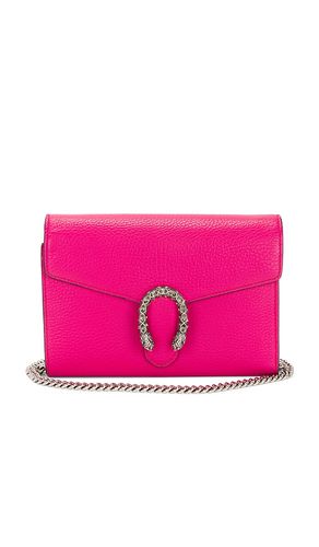Gucci Dionysus Leather Wallet On Chain Bag in - FWRD Renew - Modalova