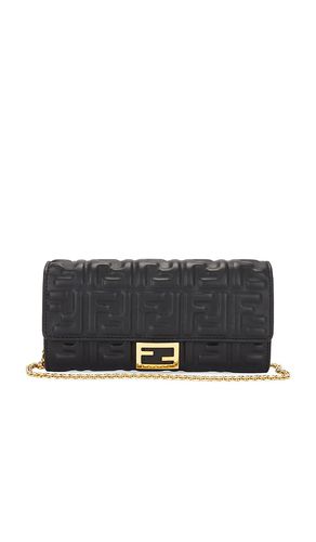 Fendi Zucca Wallet On Chain Bag in - FWRD Renew - Modalova