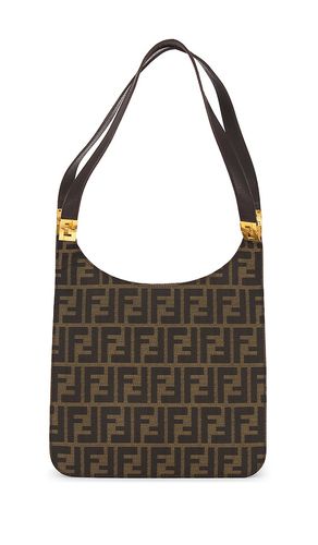 Fendi Zucca Canvas Shoulder Bag in - FWRD Renew - Modalova