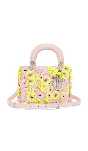 Dior Lady Flower Motif 2 Way Handbag in - FWRD Renew - Modalova