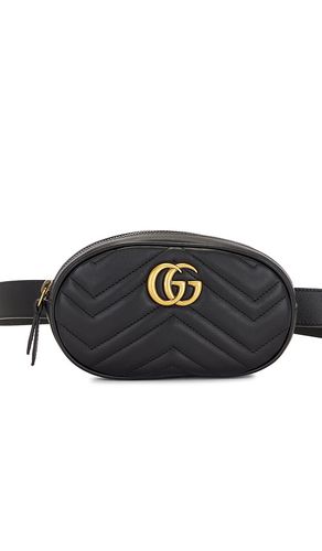 Gucci Marmont Leather Waist Bag in - FWRD Renew - Modalova