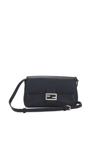 Fendi Leather Baguette Shoulder Bag in - FWRD Renew - Modalova