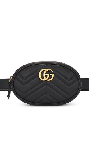 Gucci Marmont Leather Waist Bag in - FWRD Renew - Modalova