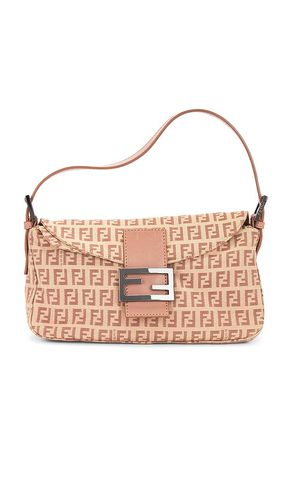 Fendi Zucchino Baguette Shoulder Bag in - FWRD Renew - Modalova