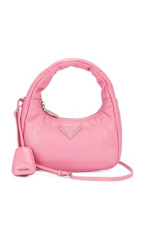 Bolso hobo prada en color talla all en - Pink. Talla all - FWRD Renew - Modalova