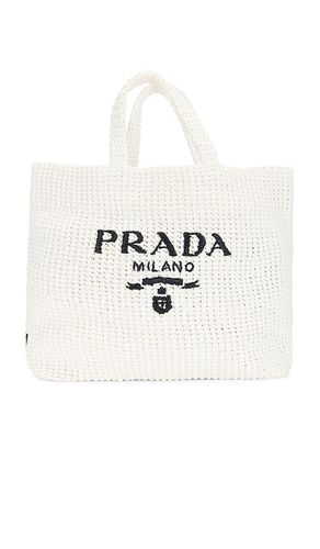 Bolso tote prada en color talla all en - White. Talla all - FWRD Renew - Modalova