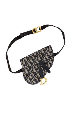Dior Trotter Oblique Saddle Waist Bag in - FWRD Renew - Modalova