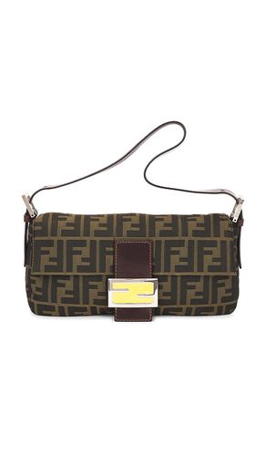 Fendi Mama Zucca Baguette Shoulder Bag in - FWRD Renew - Modalova