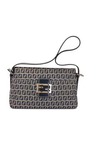 Fendi Zucchino Baguette Shoulder Bag in - FWRD Renew - Modalova