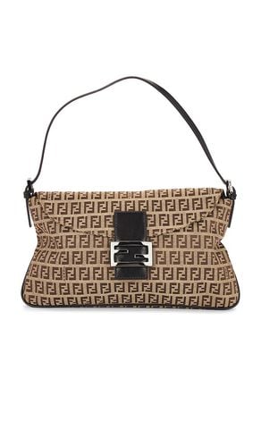 Fendi Zucchino Baguette Shoulder Bag in - FWRD Renew - Modalova