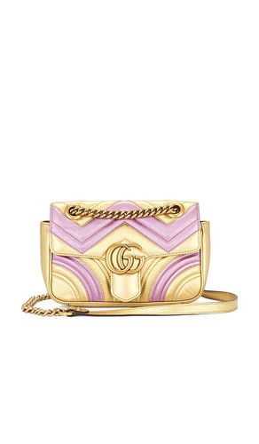 Bolso hombro gucci en color oro metálico talla all en - Metallic Gold. Talla all - FWRD Renew - Modalova