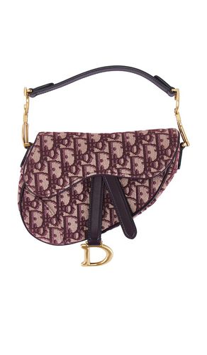 Dior Trotter Oblique Saddle Bag in - FWRD Renew - Modalova