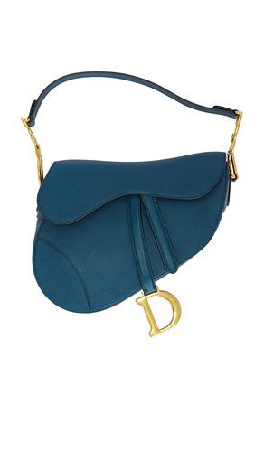 FWRD Renew Dior Saddle Bag in Blue - FWRD Renew - Modalova