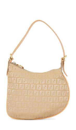 Fendi Zucchino Oyster Shoulder Bag in - FWRD Renew - Modalova