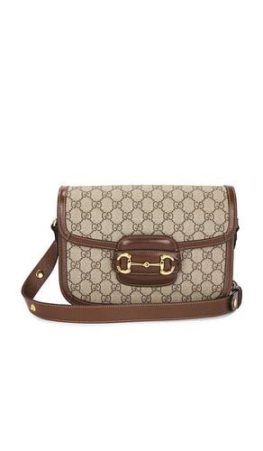 Gucci GG Supreme Horsebit 1955 Shoulder Bag in - FWRD Renew - Modalova