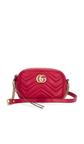 Gucci Mini GG Marmont Shoulder Bag in - FWRD Renew - Modalova