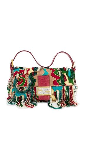 Fendi Beaded Fringe Baguette Shoulder Bag in - FWRD Renew - Modalova