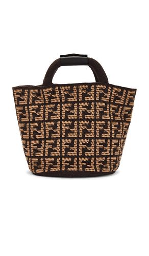 Bolso tote fendi en color talla all en - Brown. Talla all - FWRD Renew - Modalova