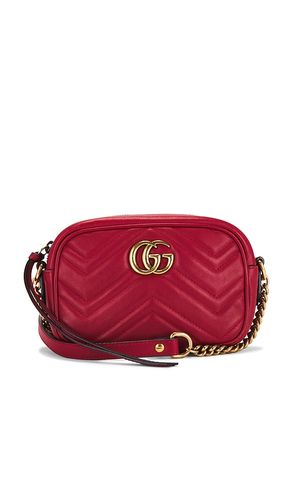 Gucci Mini GG Marmont Shoulder Bag in - FWRD Renew - Modalova