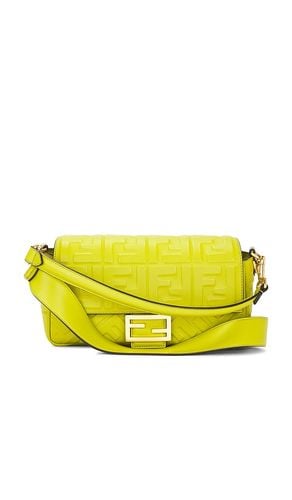 Fendi Embossed FF Baguette Shoulder Bag in - FWRD Renew - Modalova