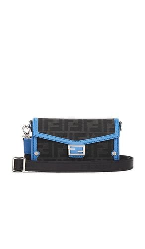 Fendi Zucca Baguette Soft Trunk Phone Pouch in - FWRD Renew - Modalova