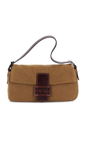 Fendi Knit Baguette Shoulder Bag in - FWRD Renew - Modalova
