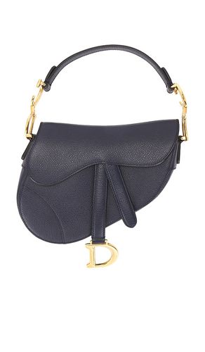 FWRD Renew Dior Saddle Bag in Navy - FWRD Renew - Modalova