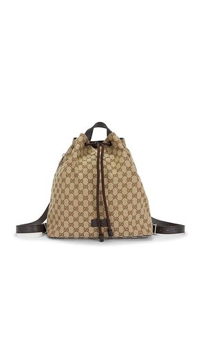 Gucci Drawstring Backpack in - FWRD Renew - Modalova