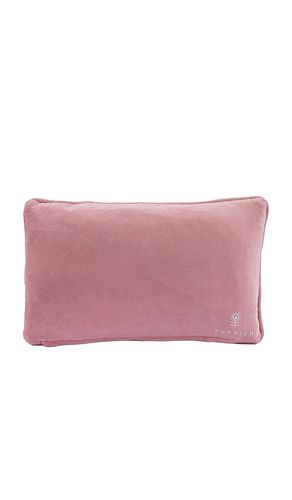 Mirror mirror needlepoint pillow in color pink size all - Furbish Studio - Modalova