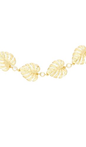 Collar beverly en color oro metálico talla all - Frasier Sterling - Modalova