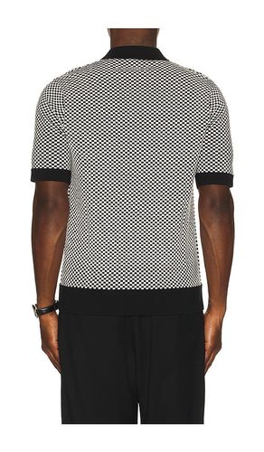 Camisa botones chequerboard en color negro talla S (también en M) - Fred Perry - Modalova