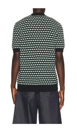 Geometric Knitted Polo in . Size L. Also in M, S, XL/1X - Fred Perry - Modalova