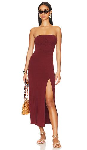 Vestido hayley en color burgundy talla L en - Burgundy. Talla L (también en M, S, XL) - Free People - Modalova