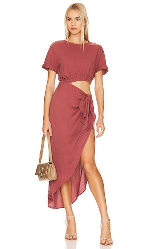 Vestido rae en color burgundy talla L en - Burgundy. Talla L (también en XL) - Free People - Modalova