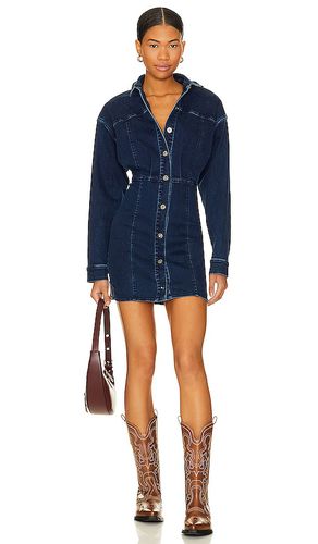 Amber Denim Dress in . Size 0, 14, 2, 4, 6 - Free People - Modalova