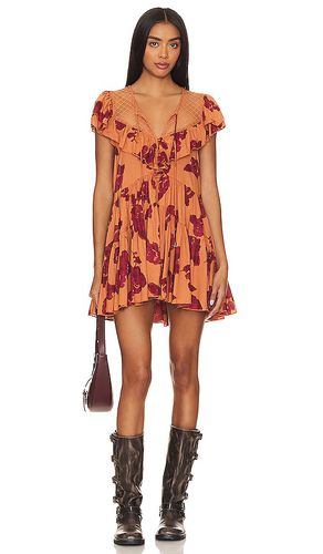 Vestido túnica tilly printed en color coral talla L en - Coral. Talla L (también en S, XS) - Free People - Modalova