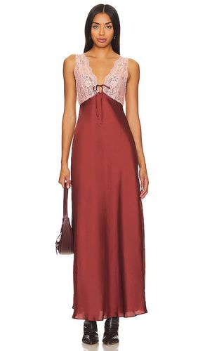 X Intimately FP Country Side Maxi Slip In Sparkling Cider in . Taglia XS - Free People - Modalova