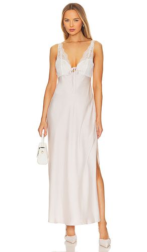 Country side maxi slip en color ivory talla M en - Ivory. Talla M (también en L, S, XL, XS) - Free People - Modalova