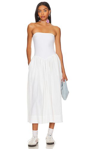 Vestido onda en color blanco talla L en - White. Talla L (también en M) - Free People - Modalova